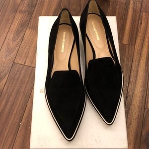 Nicholas Kirkwood suede flats
